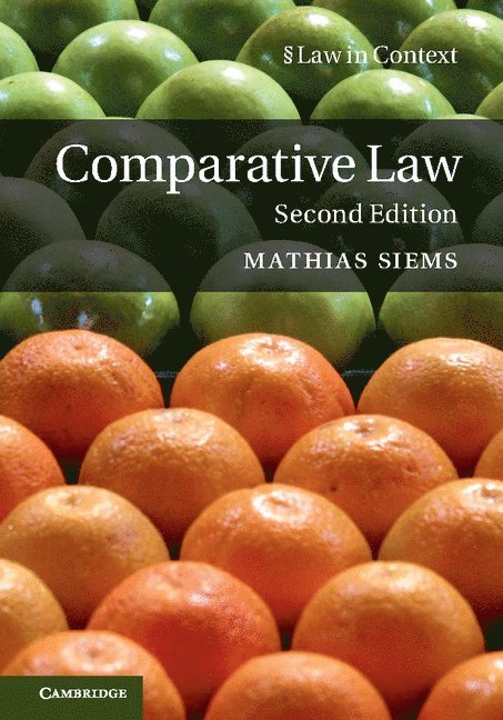 Mathias Siems - Comparative Law, Häftad