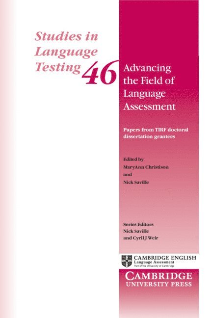 Advancing the Field of Language Assessment 1