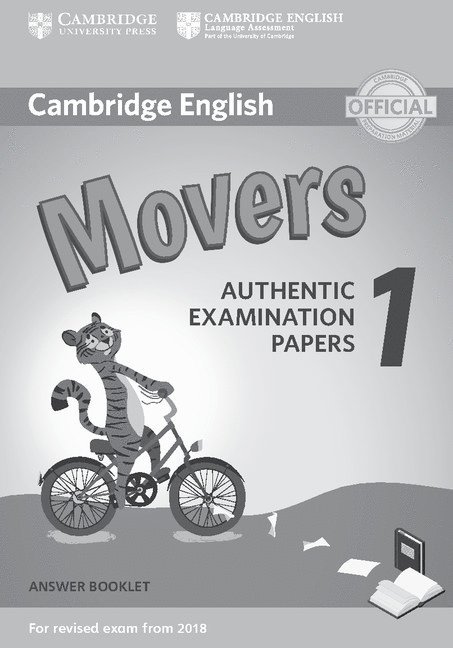 Cambridge English Movers 1 for Revised Exam from 2018 Answer Booklet 1