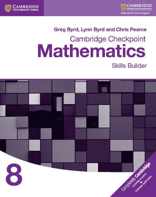 Cambridge Checkpoint Mathematics Skills Builder Workbook 8 1