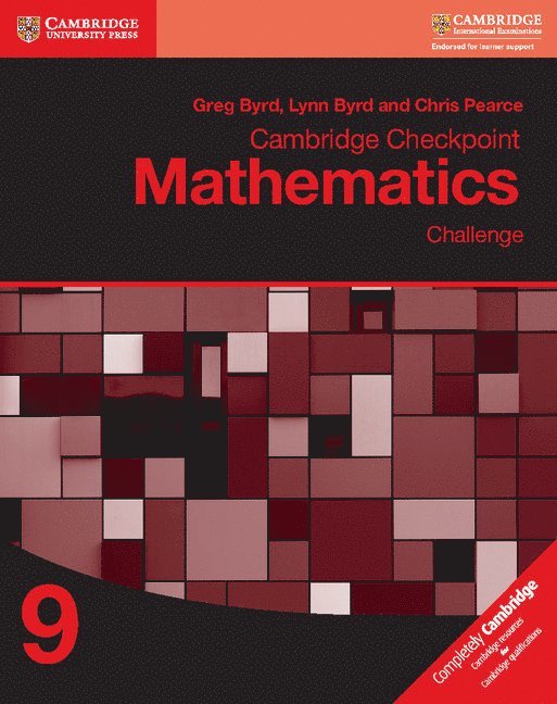Cambridge Checkpoint Mathematics Challenge Workbook 9 1
