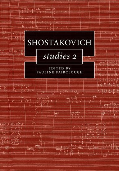 Pauline Fairclough - Shostakovich Studies 2, Häftad