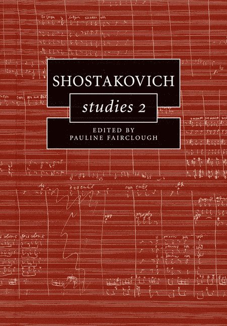 Shostakovich Studies 2 1