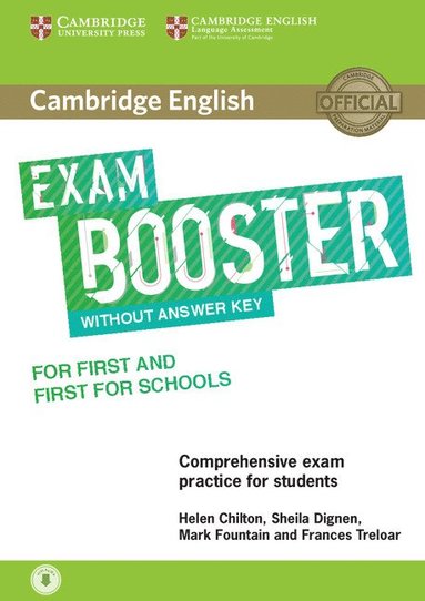 bokomslag Cambridge English Exam Booster for First and First for Schools without Answer Key with Audio