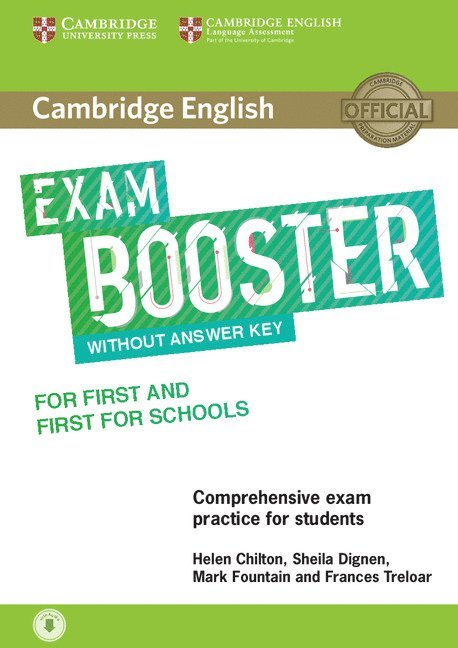 Cambridge English Exam Booster for First and First for Schools without Answer Key with Audio 1