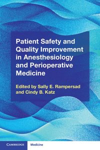 bokomslag Patient Safety and Quality Improvement in Anesthesiology and Perioperative Medicine