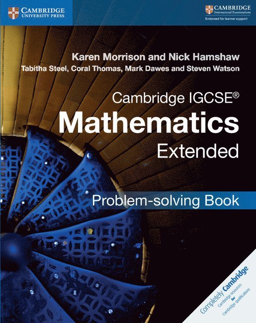 Morrison, K: Cambridge Igcse(r) Mathematics Extended Problem