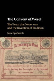 Jesse Spohnholz, Jesse (Washington State University) Spohnholz - Convent of Wesel, Häftad