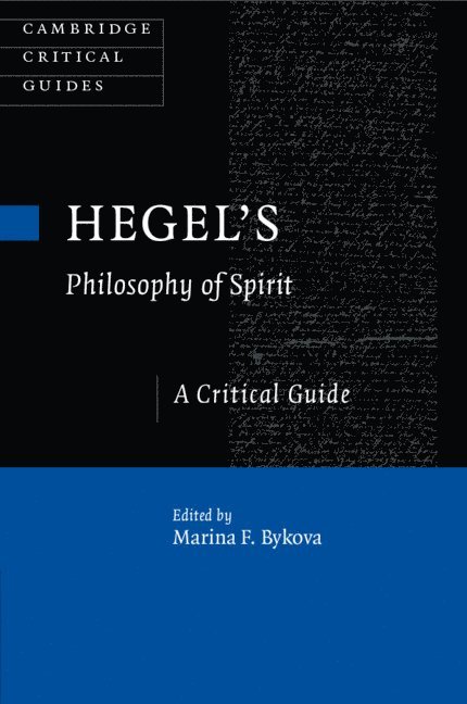 Hegel's Philosophy of Spirit 1