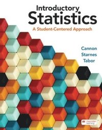 bokomslag Introductory Statistics: A Student-Centered Approach