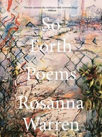 bokomslag So Forth - Poems