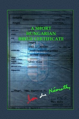 A Short Hungarian Birth Certificate 1