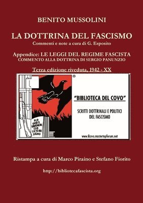 Marco Piraino, Stefano Fiorito, Benito Mussolini - Dottrina Del Fascismo - Terza Edizione Riveduta, Häftad