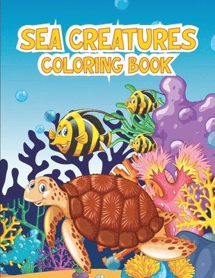 Sea Creatures Coloring Book 1