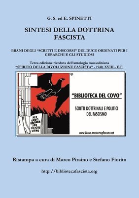 Sintesi Della Dottrina Fascista 1