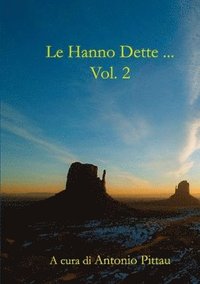 bokomslag Le Hanno Dette ... Vol.2