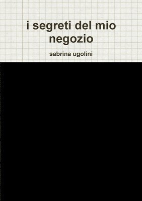 bokomslag i segreti del mio negozio