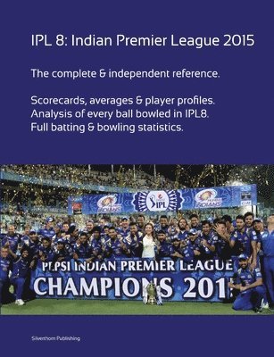 bokomslag Ipl8: Indian Premier League 2015