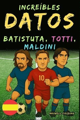 bokomslag Datos increíbles sobre Batistuta, Totti y Maldini - De 6 a 14 años