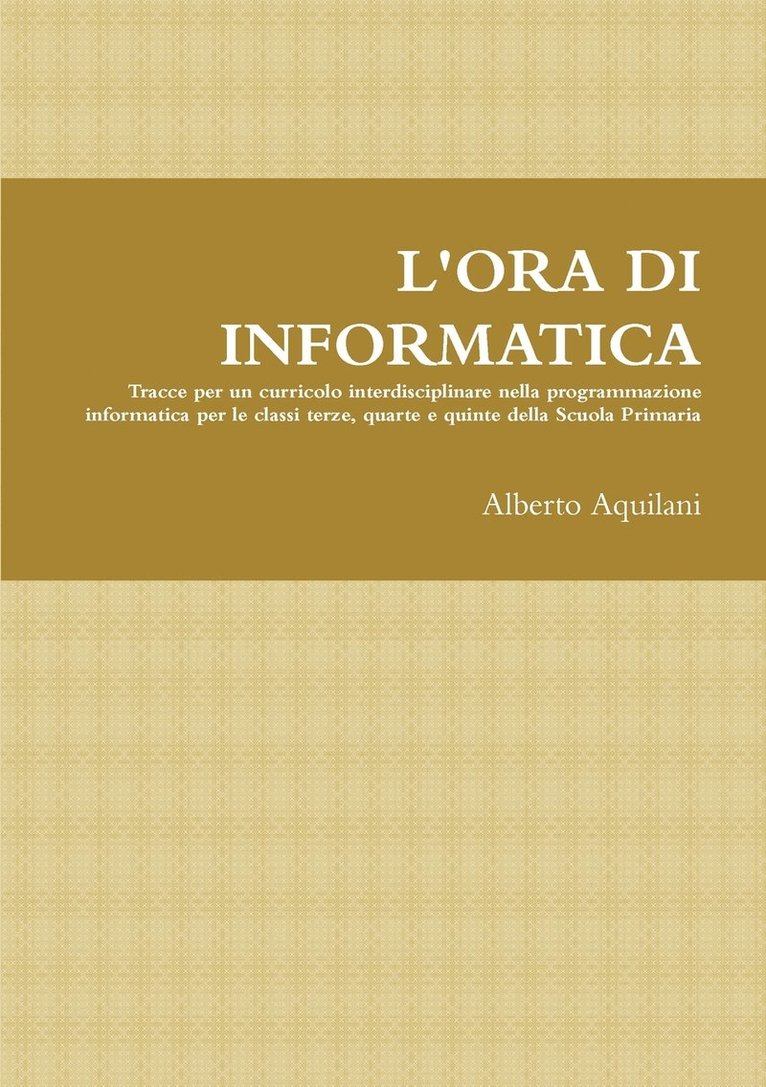 L'Ora Di Informatica 1