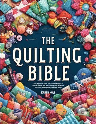 bokomslag Quilting Bible: From Beginner to Expert, Your Essential Resource to Unleash Creativity and Create Stunning Quilts. With Clear Instructions, Inspiring