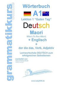 bokomslag Wrterbuch A1 Deutsch-Maori-Englisch