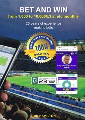 BET AND WIN From 1.000 to 10.000 $, £, . etc MONTHLY, 20 Years of Betting Experience, 100% Guaranteed Effectiveness or Your Money Back on Betting. 1