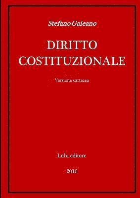 bokomslag Diritto Costituzionale