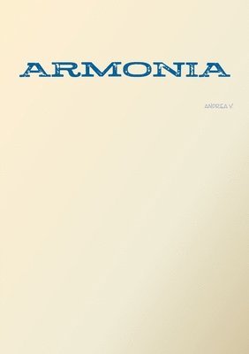 bokomslag Armonia