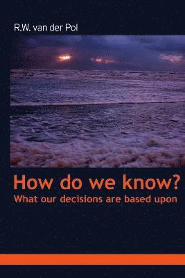 How Do We Know? What Our Beliefs are Based Upon