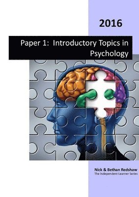 Nick & Bethan Redshaw, Nick &. Bethan Redshaw - Paper 1 - Introductory Topics in Psychology, Häftad