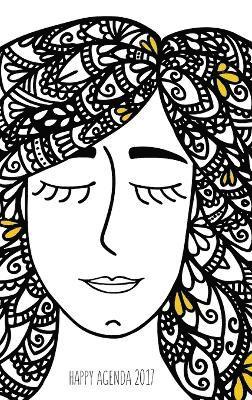 bokomslag Happy Agenda 2017: Zentangle Girl