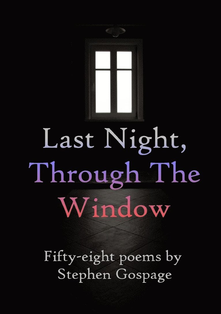 Stephen Gospage - Last Night, Through the Window, Häftad