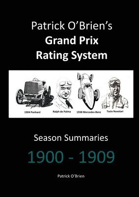Patrick O'Brien's Grand Prix Rating System