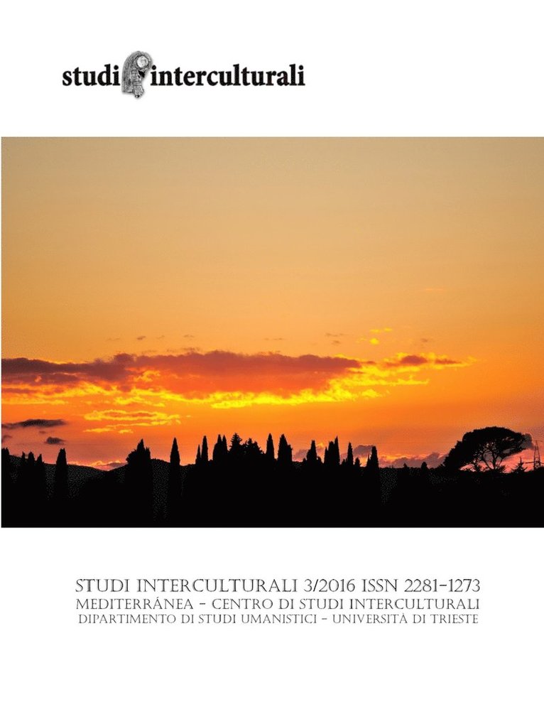 Gianni Ferracuti - Studi Interculturali 3/2016, Häftad