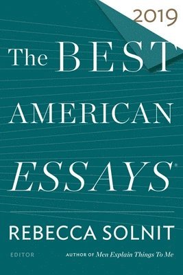 Best American Essays 2019 1