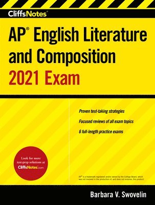 bokomslag CliffsNotes AP English Literature and Composition 2021 Exam