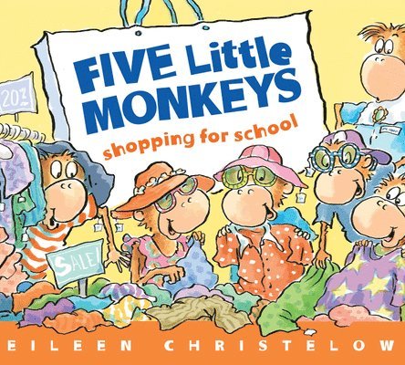 Eileen Christelow - Five Little Monkeys Shopping for School Board Book, Kartonnage