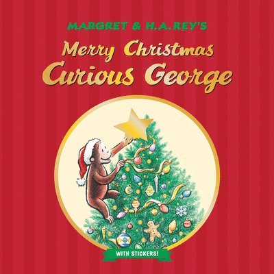Merry Christmas, Curious George with Stickers 1