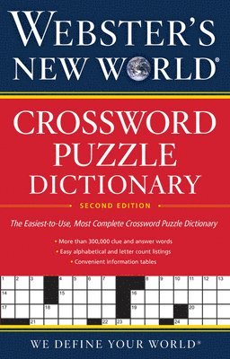 bokomslag Webster's New World Crossword Puzzle Dictionary