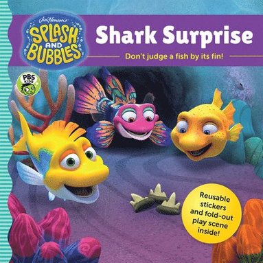 bokomslag Splash and Bubbles: Shark Surprise with sticker play scene