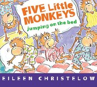 bokomslag Five Little Monkeys Jumping On The Bed Board Book