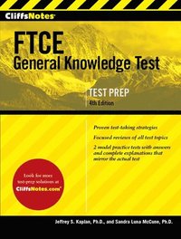 bokomslag Cliffsnotes Ftce General Knowledge Test 4Th Edition