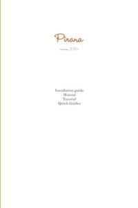 bokomslag Pirana manual