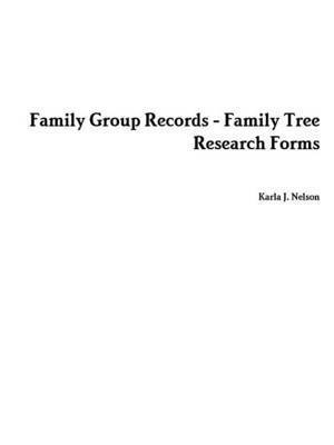 Family Group Records 1