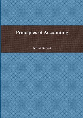 bokomslag Principles of Accounting