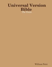 bokomslag Universal Version Bible the Torah