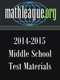 bokomslag Middle School Test Materials 2014-2015