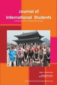 bokomslag Journal of International Students 2015 Vol 5 Issue 4