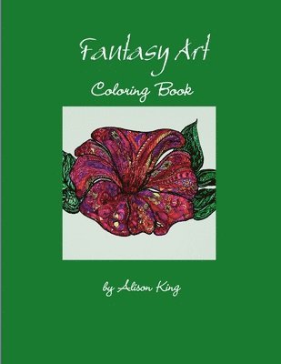 Alison King - Fantasy Art Coloring Book, Häftad